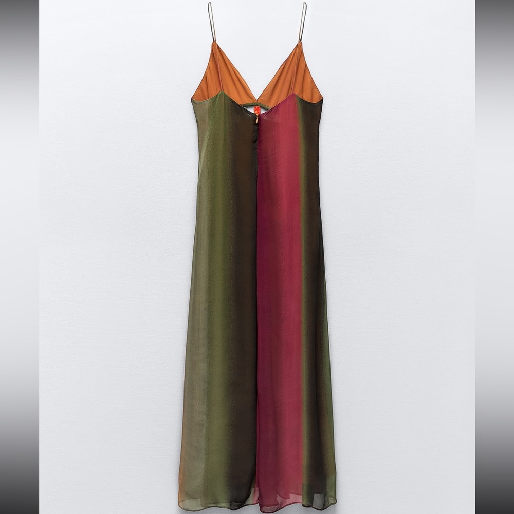 Zara limited edition Beaded Maxi Dress - Picture 6 of 10